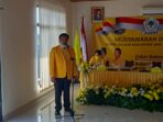 Ketua Terpilih DPD Partai Golkar Way Kanan Bambang Irawan, Siap Memenangkan Pasang BERANI Di Pilkada 9 Desember 2020 Mendatang