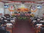 Plt Bupati LU H. Budi Utomo, S.E.,M.M, Hadiri Paripurna Istimewa DPRD Kabupaten Lampung Utara