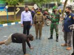 Satgas Ops Aman Nusa II Polres Lampung Utara Bersama Satgas Covid-19 Rutin Gelar Razia Masker