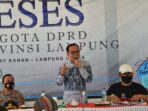 Anggota DRPD Provinsi Lampung Deni Ribowo Melakukan Reses Di Dapil V  Kabupaten Way Kanan