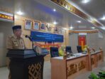Bupati Lampung Utara diwakili Sekretaris Daerah Kabupaten Lampung Utara, Drs. H. Lekok., M.M., menghadiri Peringatan Hari Ibu ke-92 Tahun 2020
