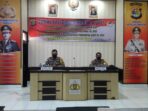 Kapolres Lampung Utara Pimpin Sosialisasi DIPA T.A. 2021 beserta Penandatanganan Perjanjian Kinerja dan Pakta Integritas Tahun 2021