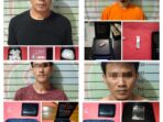 Satres Narkoba Polres Lampung Utara kembali meringkus empat pelaku penyalahguna narkoba