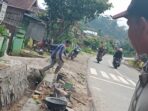 Pendapat Tukang  Pekerjaan Draenase di Jln. Lintas ,Dusun 04 RT 02 Desa Dwikora Tidak Kokoh, Pak RT.Minta Sesuaikan Rab.