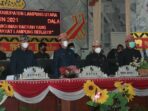 H.Budi Utomo S,E.MM, Bersama DPRD Lampura Peringati Hut Dirgahayu Ke 57 Provinsi Lampung,Mari Kita Bangun Kebersamaan