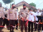 Kunjungan kerja Kapolda Lampung ke Polres Lampung Utara sekaligus resmikan lapangan tembak “99 shooting range”