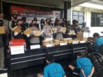 Polres Way Kanan Berhasil Mengamankan Ganja 29 Paket di Jalan Lintas Sumatera