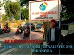 Ketua DPC AJO Indonesia Lampura Kecam Keras Sikap Arogansi Oknum Kabid BAPPEDA Kab.Lampung Utara.