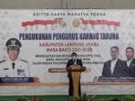 Bupati Lampung Utara Hadiri Pengukuhan Pengurus Karang Taruna