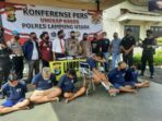 Jelang Lebaran Polres Lampung Utara Ringkus Pelaku 3C Lintas Provinsi, 3 Diantaranya Diberi Timah Panas