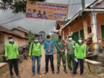 Pembagian Masker Pasar Desa Campang Jaya Kecamatan Sungkai Tengah