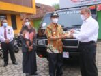 Pemerintah Daerah Lampung Utara Terima Bantuan Dari Derektur Utama Bank Syariah Kota Bumi