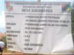 SPAM-JP Desa Sukamarga Harus Dibongkar Kades Dan Tim Dpc  AJO Indonesia Kelokasi