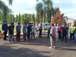 Tim satgas anti begal Sat Reskrim Polres Lampung Utara gelar razia pelaku begal dan premanisme