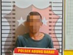 DPO Pelaku Curat Sekaligus Pemilik Barang Haram Narkoba ditangkap Tim Opsnal Polsek Abung Barat