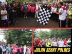 Hari Bhayangkara ke-76, Polres Lampung Utara Gelar Jalan Sehat