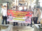 Jajaran Polres Lampung Utara Sosialisasi Pencegahan PMK Kepada Peternak Hewan