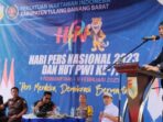 Rayakan HPN dan HUT PWI ke 77, Ketua PWI Tubaba Ingatkan Pers Sebagai Profesi Mulia