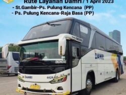 Bus Damri Rute Tubaba-Gambir Resmi Beroperasi 