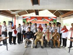 Pj Bupati Tubaba Hadiri Pengukuhan Pengurus Daerah Perhiptani 