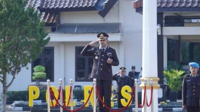 Kapolres Lampung Utara Pimpin Upacara Peringatan Hari Kesaktian Pancasila
