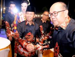 Anjungan Pemkab Lampura mendapatkan Apresiasi dari Asisten ll Pemprov Lampung