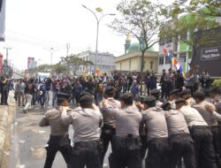 Polda Lampung Laksanakan Latihan Simulasi Sispamkota Pelaksanaan Pemilu 2024