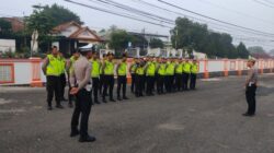 Satlantas Polres Pali Laksanakan Kegiatan Strong Point Upaya Meningkatkan Kesadaran Keselamatan Dalam Berlalu Lintas