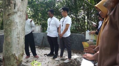Cerita Mahasiswa KKN Unila Lampung Telusuri Sejarah Kampung Tuha Banjar Masin