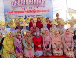 Siswa Siswi SMA Negeri 1 Abung Timur Gelar Acara Begawi Adat Lampung