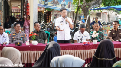 PJ Bupati Bersama Tim TPID Tubaba Kembali Gelar Pasar Murah