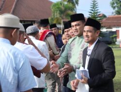 Polres Lampung Utara Gelar Sholat Idul Fitri 1445 H dan Open House
