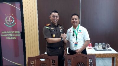 Ketua AJOI Lampura Halal Bihalal Bersama KAJARI Lampung Utara