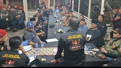 Rapat Koordinasi DPC GRIB Jaya Kota Palembang, Jelang Pengukuhan dan Pelantikan Kepengurusan