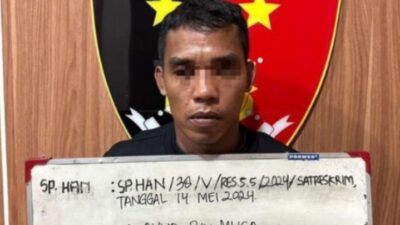 Diduga Ayup Warga jambi(36) Tahun Pemilik Sumur Miyak Iliegal Yg Tebakar Di Tangkap Unit Pidsus Sat Reskrim Pores Muba