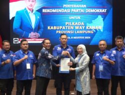 Teka-teki Siapa Pemilik Rekomendasi Partai Demokrat Di Pilkada Way Kanan 2024 Sudah Terjawab