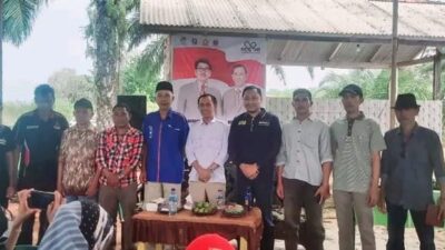 Calon Wakil Bupati Lampung Utara Romli S.Kom.MH Sapa Warga Dan Paparkan Program Di Hulu Sungkai