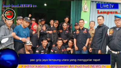 DPC/PAC GRIB JAYA Lampung Utara Gelar Rapat Bersama