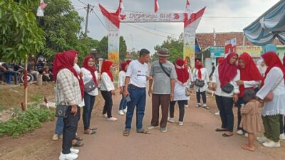 Tim Pemenangan Sehati Hamartoni – Romli Sambangi Desa Neglasari Kecamatan Abung Tengah