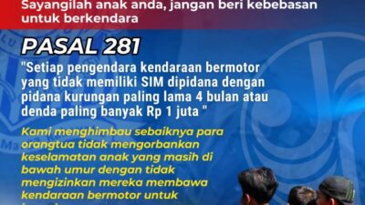 Cegah Laka Lantas Terhadap Pelajar, Ini Yang Dilakukan Polres Lampung Utara