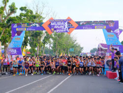 MUBA Fun Run 2024 Berlangsung Dengan Semarak, Bagikan Puluhan Door Prize Untuk Masyarakat