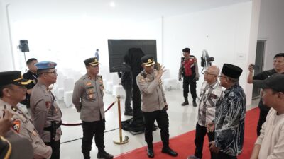 Polres Lampung Utara Amankan Debat Publik Pertama Calon Bupati dan Wakil Bupati