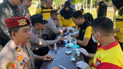 Sidokkes Polres Lampung Utara Rutin Cek Kesehatan Personel, Ini Tujuanya