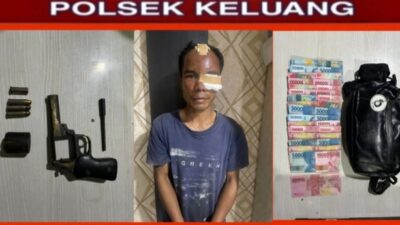 Anggota Polsek Keluang Berhasil Ringkus Pelaku Perampokan Bersenjata, Dua Komplotannya Masih Buron.