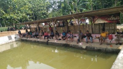 Cawabup Romli, Dukung Kekompakan Pemancing Kolam Wahyo