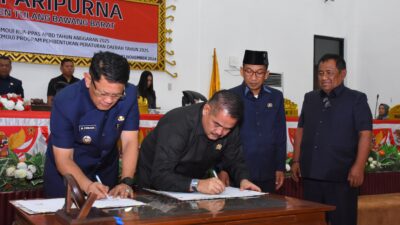 M.Firsada Tandatangani MoU KUA PPAS TA 2025