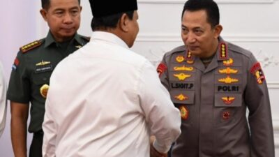 Panglima TNI Hadiri Penadatanganan PP Penghapusan Piutang Macet UMKM di Istana Negara.