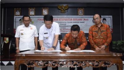 PJ Bupati Tubaba Tanda Tangani MOU Bersama Universitas Muhamadiyah Metro