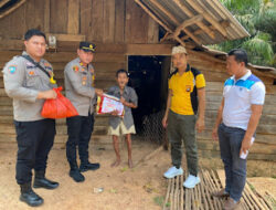 Program Peduli Anak Yatim…! Kapolsek Keluang AKP Yohan Wiranata,SH Sambangi Anak Binaan.