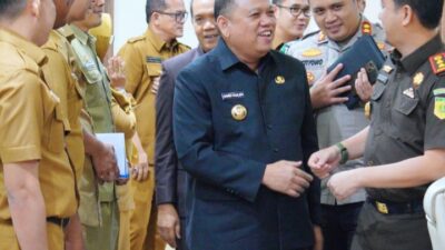 Pj Bupati Muba Ajak Tim Desk Pilkada 2024 Jalankan Tugas Sesuai Aturan.